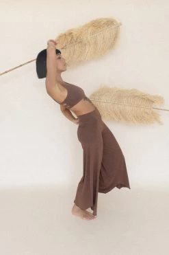 Indigo Luna New In Layla Flares Chocolate