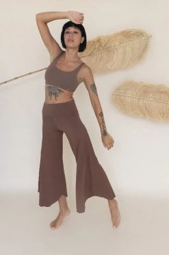 Indigo Luna New In Layla Flares Chocolate