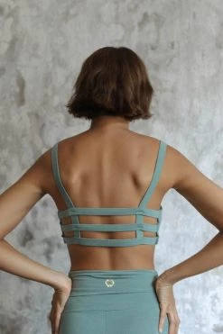 Indigo Luna Boxy Crop Sage