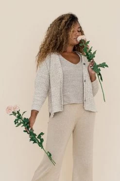 Indigo Luna New In Helga Cardigan Oat