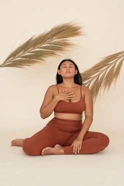 Indigo Luna New In Ananda Crop Dark Ochre