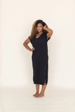 Indigo Luna Helga Dress Black New In