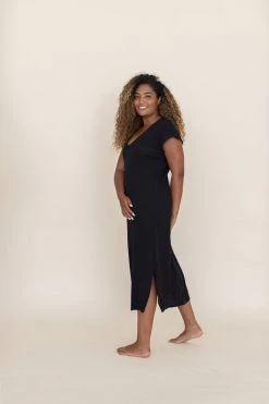 Indigo Luna Helga Dress Black New In