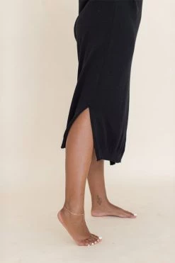 Indigo Luna Helga Dress Black New In