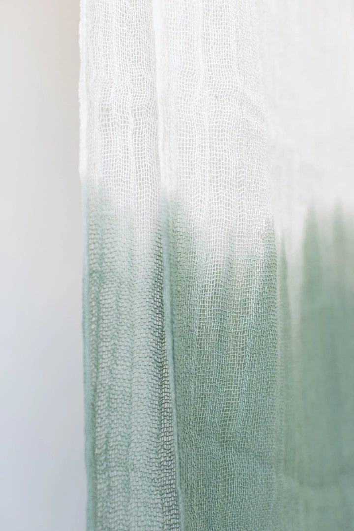 Indigo Luna Cotton Sarong Green Ombre New In 5 Indigo Luna Cotton Sarong Green Ombre New In