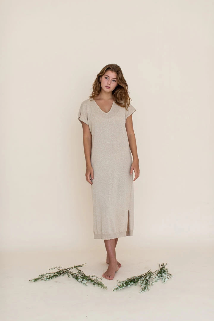 Indigo Luna Helga Dress Almond 3 Indigo Luna Helga Dress Almond