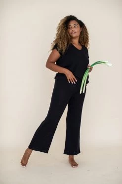 Indigo Luna Helga Pants Black New In