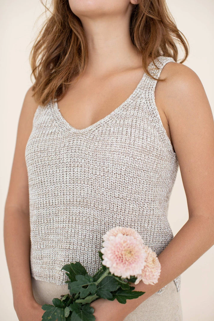 Indigo Luna Helga Singlet Oat New In 3 Indigo Luna Helga Singlet Oat New In