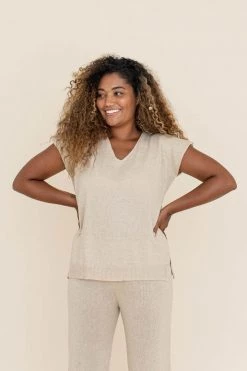 Indigo Luna Helga Tee Almond