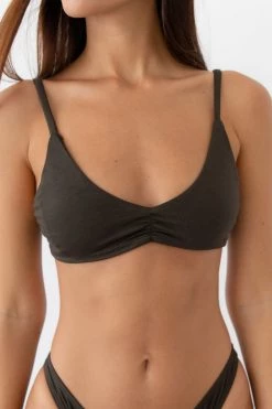 Indigo Luna Astrid Bralette Indian Almond