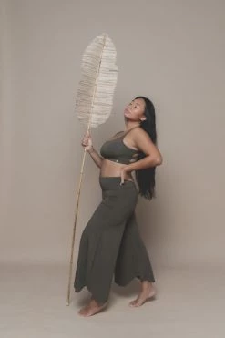 Indigo Luna Boxy Crop Forest