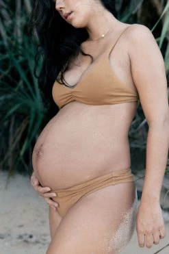 Indigo Luna Astrid Bralette Dark Mahogany