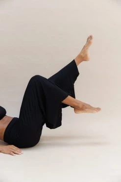 Indigo Luna Layla Flares Black