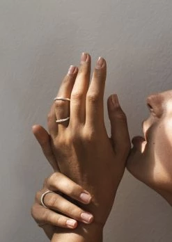 Wild Ivy Enso Stack Ring (Slim) Silver Best Sellers