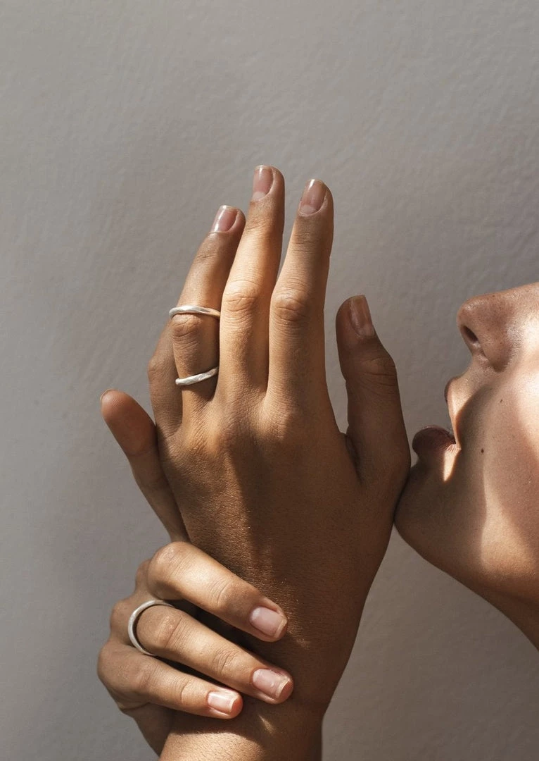 Wild Ivy Enso Stack Ring (Slim) Silver Best Sellers 4 Wild Ivy Enso Stack Ring (Slim) Silver Best Sellers