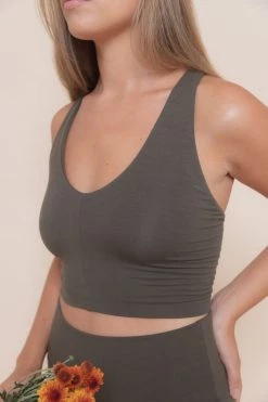 Indigo Luna Agni Cross Top Forest