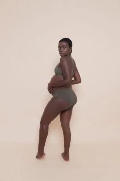 Indigo Luna Freya Undies Jungle Green New In