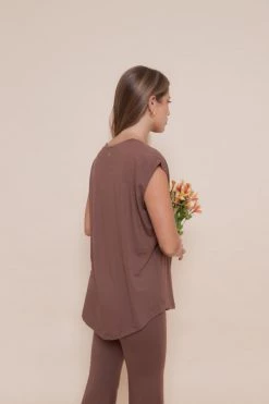 Indigo Luna Agni Tee Chocolate