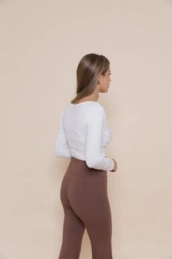 Indigo Luna New In Agni Wrap Top Off White