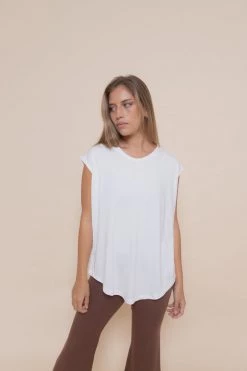 Indigo Luna Agni Tee Off White New In