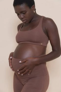 Indigo Luna Boxy Crop Chocolate New In