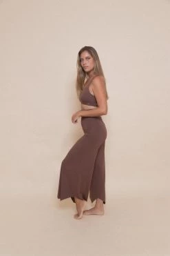 Indigo Luna New In Layla Flares Chocolate