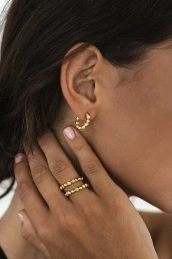 Wild Ivy Allure Earrings Gold