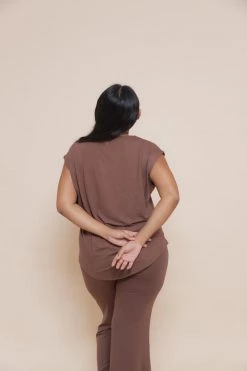 Indigo Luna Agni Tee Chocolate