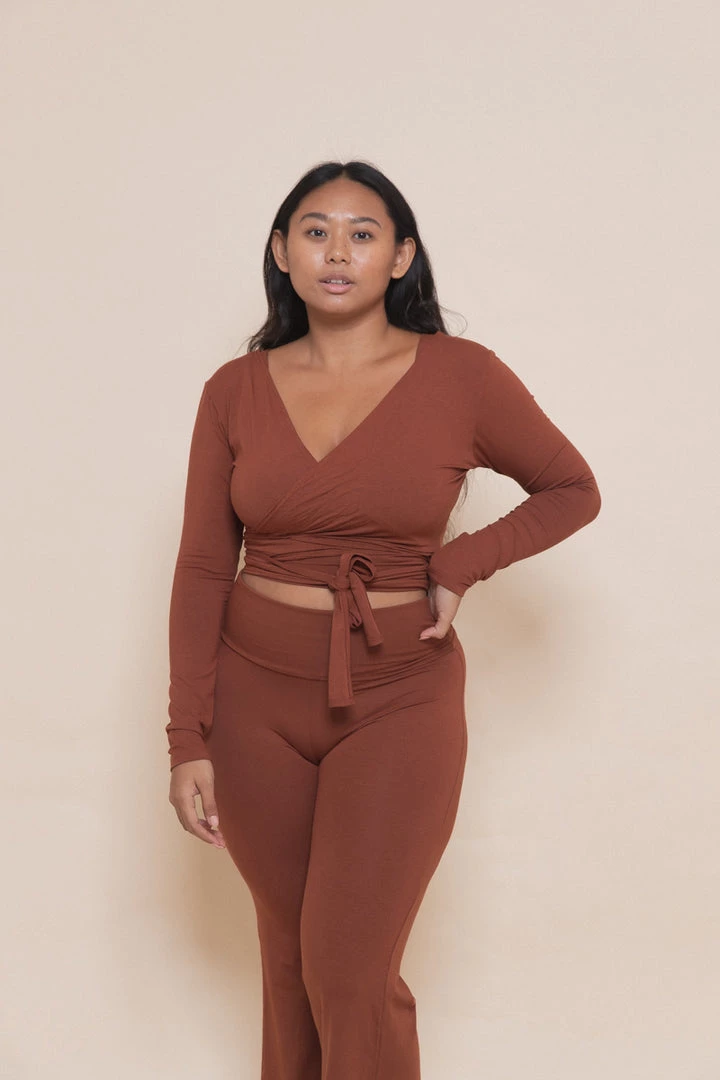 Indigo Luna New In Agni Wrap Top Spice 3 Indigo Luna New In Agni Wrap Top Spice