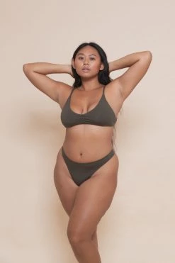 Indigo Luna Astrid G-String Jungle Green New In