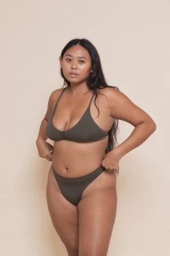 Indigo Luna Astrid G-String Jungle Green New In