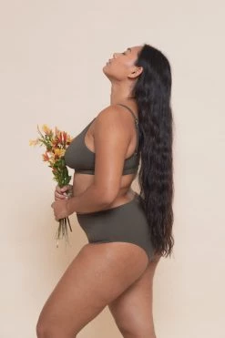 Indigo Luna Freya Bra Jungle Green