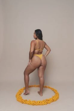 Indigo Luna New In Layla G-String Saffron