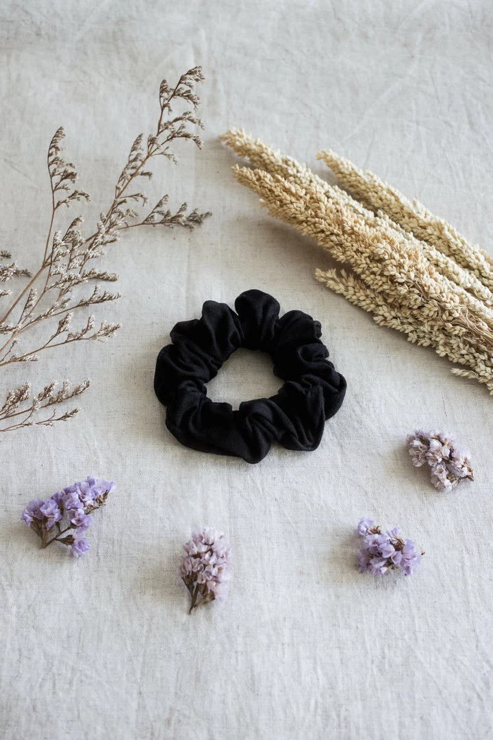 Indigo Luna Layla Scrunchie Black Best Sellers 3 Indigo Luna Layla Scrunchie Black Best Sellers