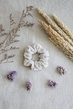 Indigo Luna Best Sellers Layla Scrunchie Pearl