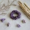 Indigo Luna Best Sellers Layla Scrunchie Aubergine 2 Indigo Luna Best Sellers Layla Scrunchie Aubergine