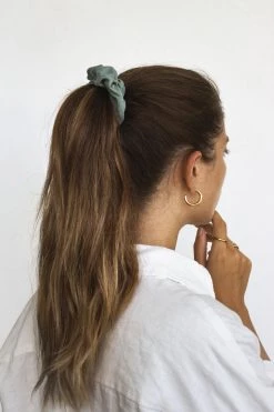 Indigo Luna Layla Scrunchie Sage