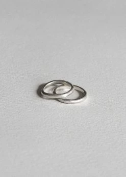 Wild Ivy Enso Stack Ring (Slim) Silver Best Sellers 7 Wild Ivy Enso Stack Ring (Slim) Silver Best Sellers