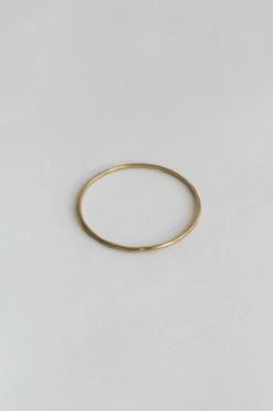 Wild Ivy Best Sellers Enso Bracelet (Slim) Gold