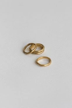 Wild Ivy Enso Stack Ring (Slim) Gold Best Sellers 13 Wild Ivy Enso Stack Ring (Slim) Gold Best Sellers