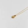 Wild Ivy Best Sellers Luna Necklace (Small) Gold 2 Wild Ivy Best Sellers Luna Necklace (Small) Gold