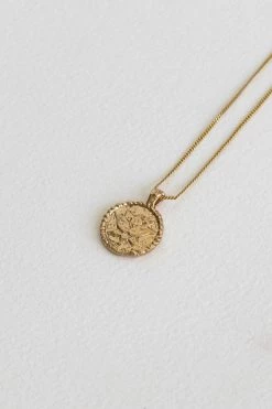 Wild Ivy Lotus Reversible Necklace Gold Best Sellers