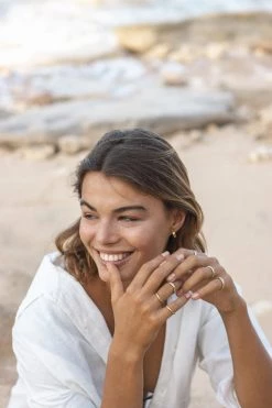 Wild Ivy Enso Stack Ring (Slim) Gold Best Sellers 10 Wild Ivy Enso Stack Ring (Slim) Gold Best Sellers