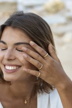 Wild Ivy Enso Stack Ring Gold