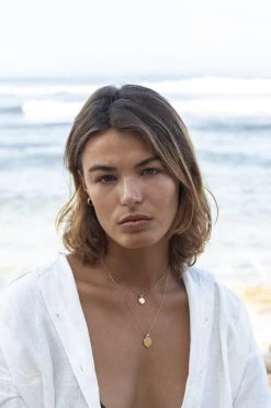 Wild Ivy Luna Necklace (Medium) Gold Best Sellers