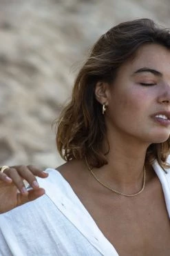 Wild Ivy Soleil Choker Gold