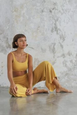 Indigo Luna Layla Flares Saffron Best Sellers