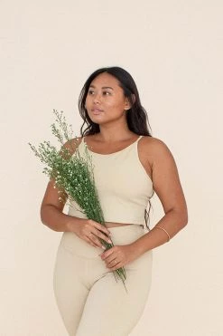 Indigo Luna Ananda Tank Antique White