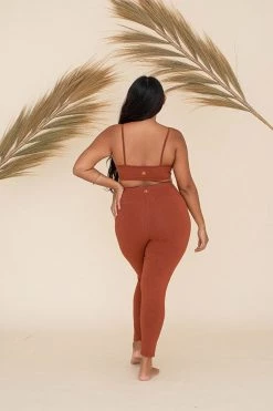 Indigo Luna Ananda Legging Dark Ochre