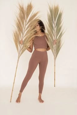 Indigo Luna Ananda Legging Mocha New In